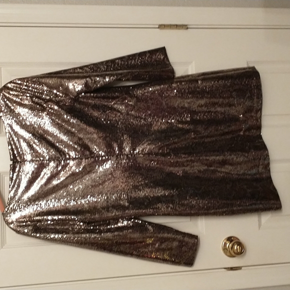 New Tahari Sequin Dress - Picture 4 of 7